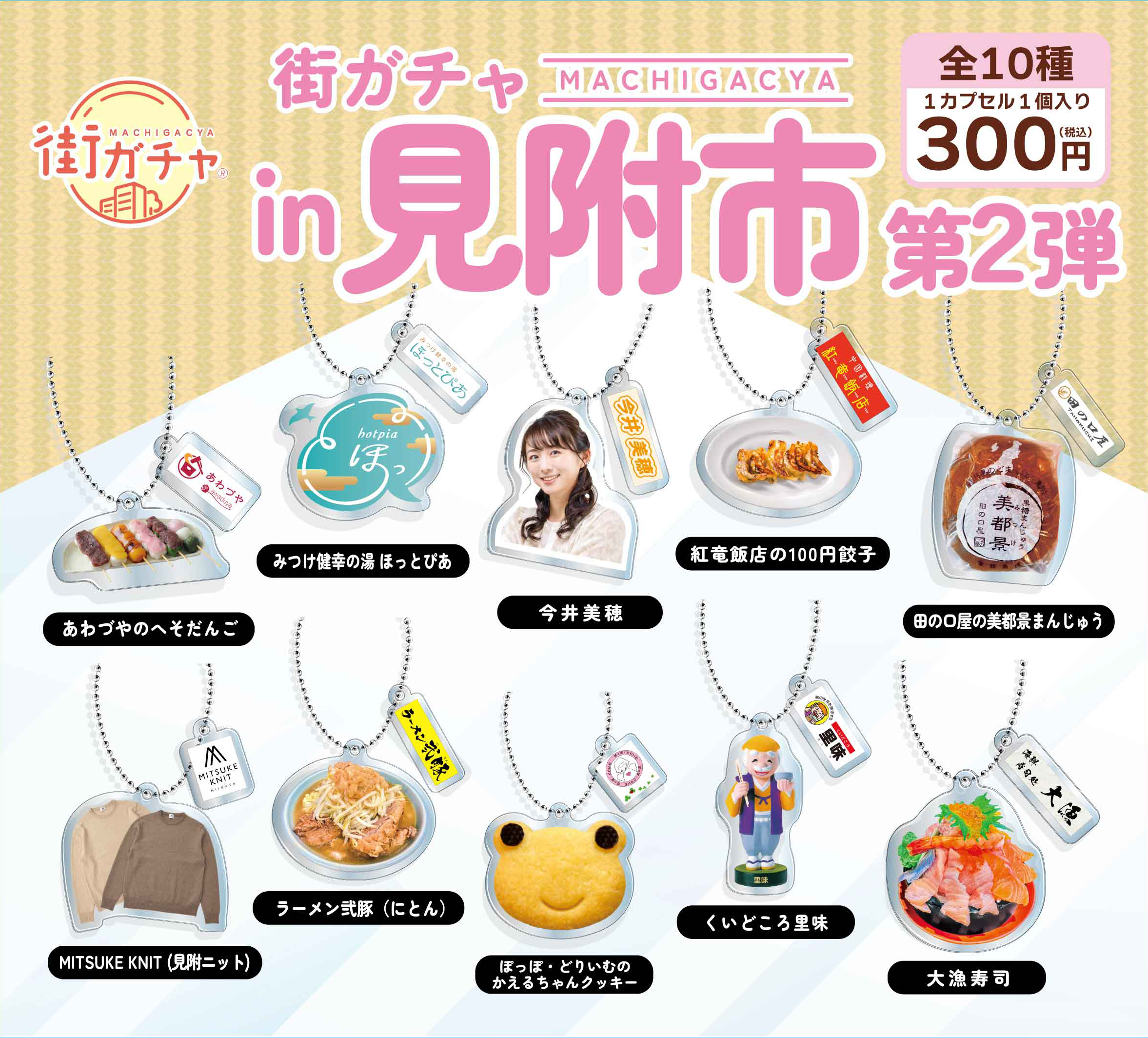 見附市街ガチャ第二弾DP