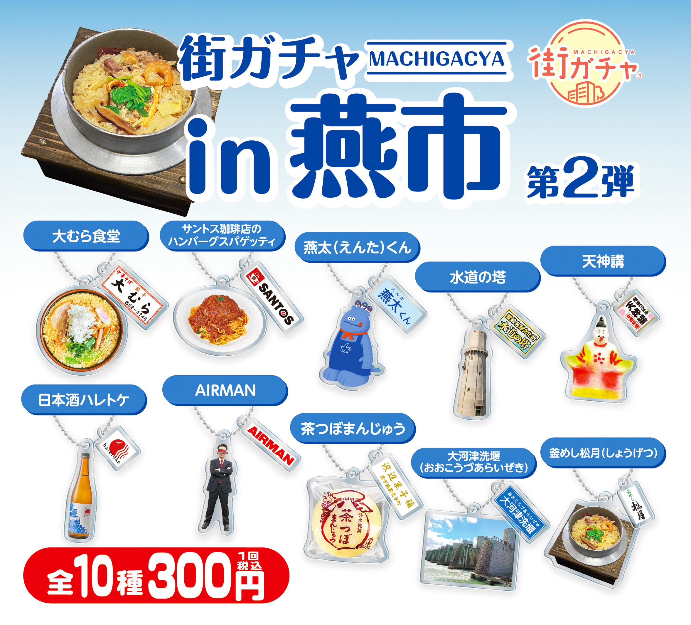 燕市街ガチャ第二弾DP