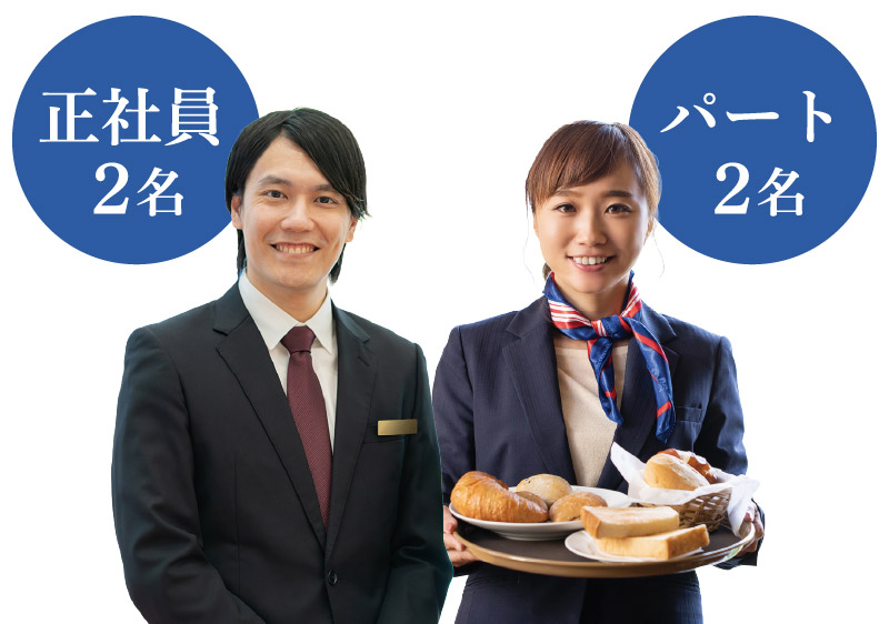 フロントスタッフ・朝食スタッフ募集! ホテルニューグリーン柏崎